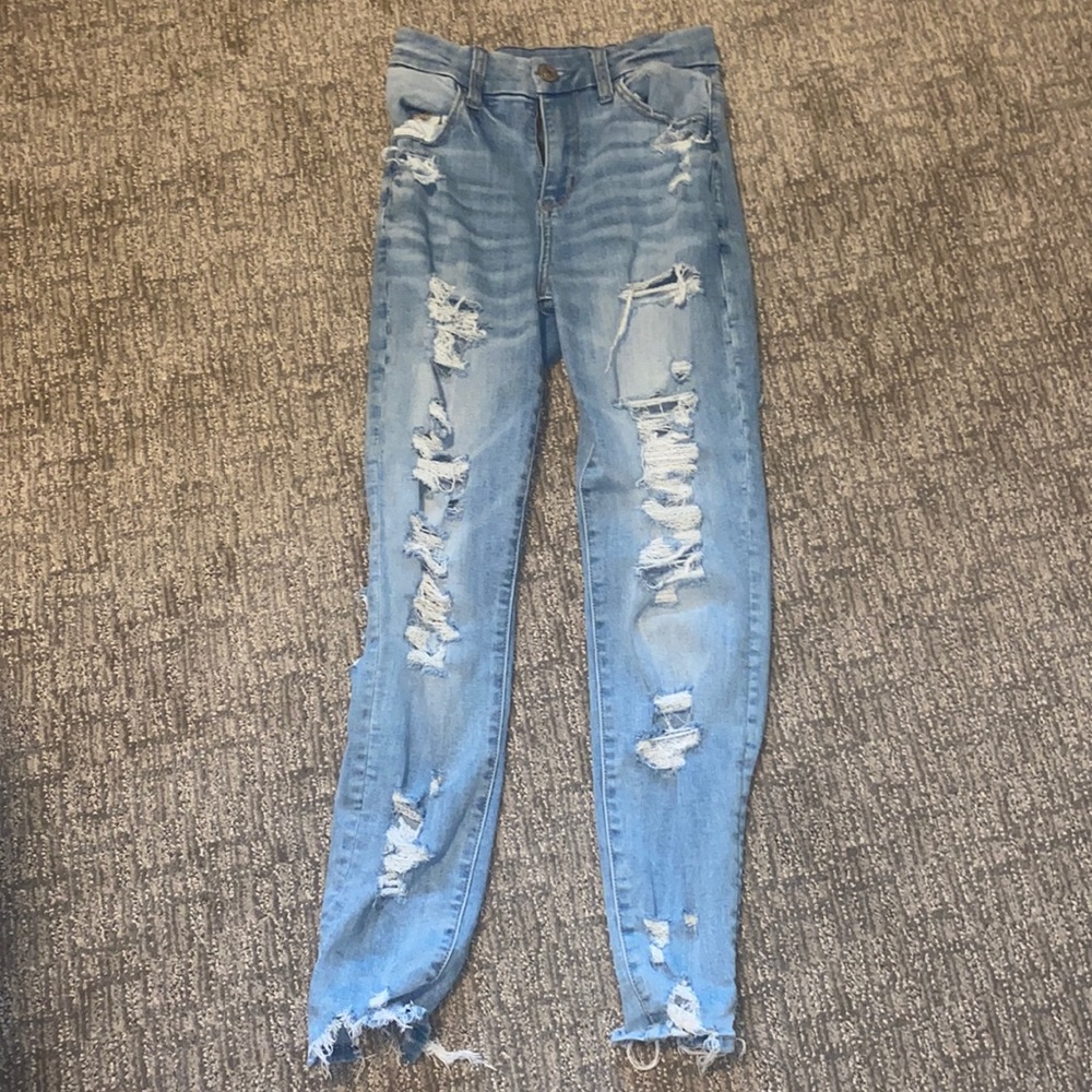 Curvy High Rise American Eagle Jeggings